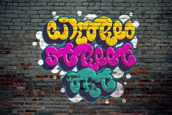Bomber Marker Font font preview - 2