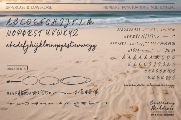 Breathtaking Maldives Font - Preview 2