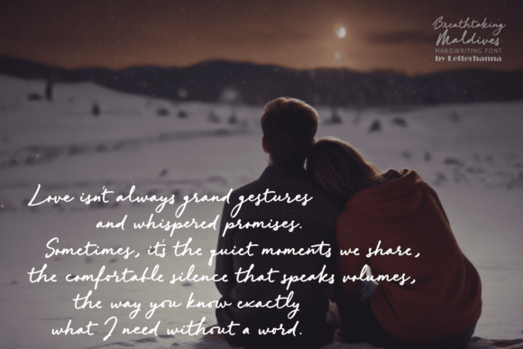 Breathtaking Maldives Font - Preview 5