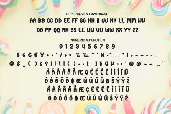 Cute Candy Font - Preview 6