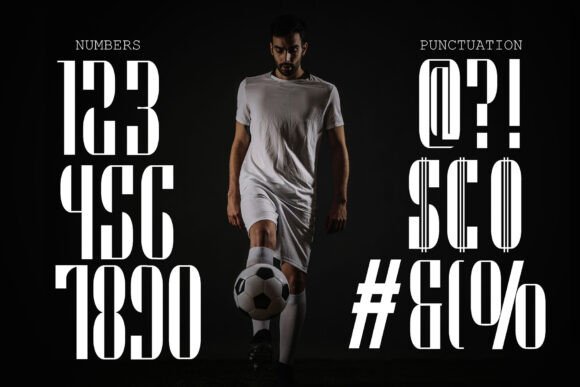 Deranios Font PNG with transparent background - Preview 1