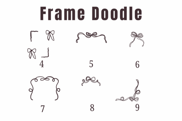 Frame Doodle Font - Preview 3