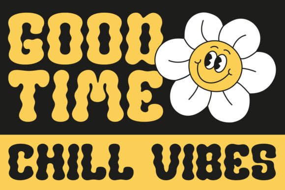 Groovy Bumpie Font - Preview 2