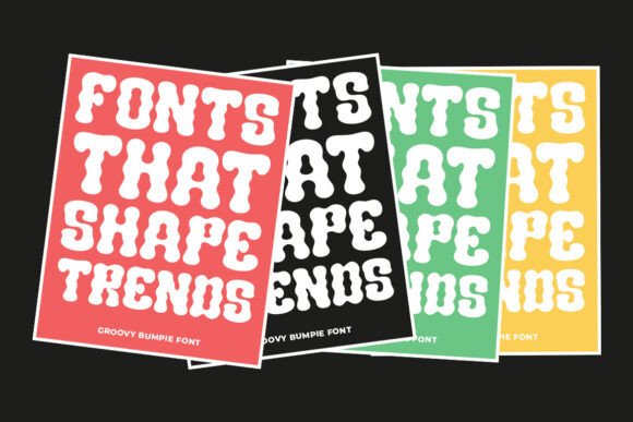 Groovy Bumpie Font - Preview 3