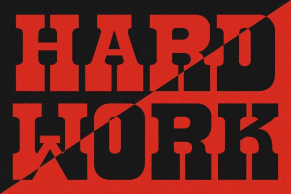 Groovy Western Font - Preview 6