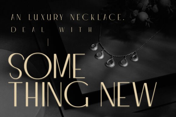 Micoas LuxuryFont Font PNG with transparent background - Preview 3