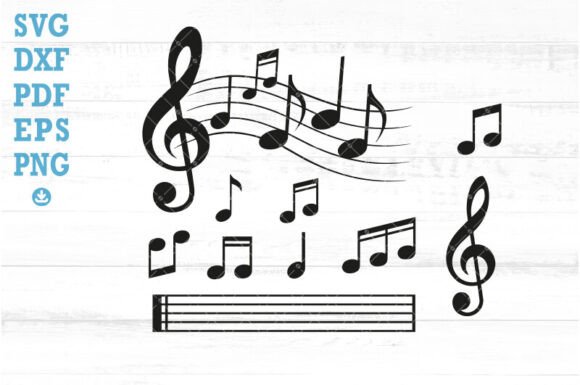 Music Notes Svg Melody Svg Musical Notes