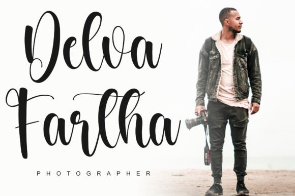 Samantha Upright Font PNG with transparent background - Preview 2
