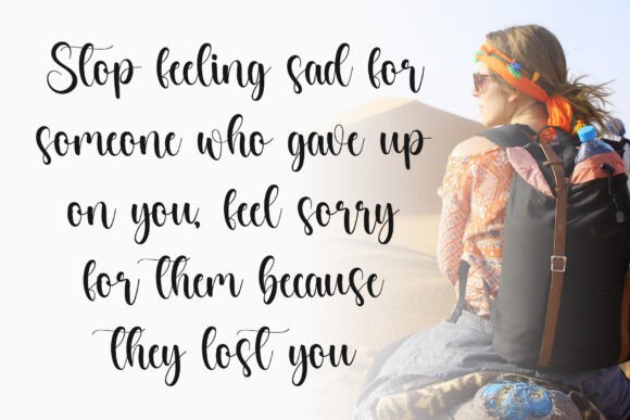 Samantha Upright Font PNG with transparent background - Preview 4