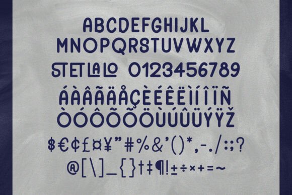 Slicao Acerton Font PNG with transparent background - Preview 6