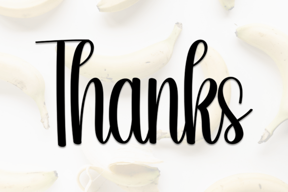 Banana Font - Preview 5