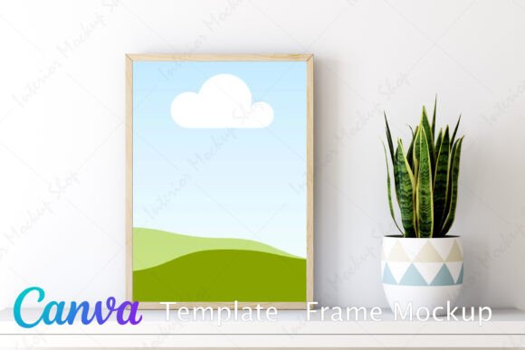 Canva Mockup, Frame Mockup