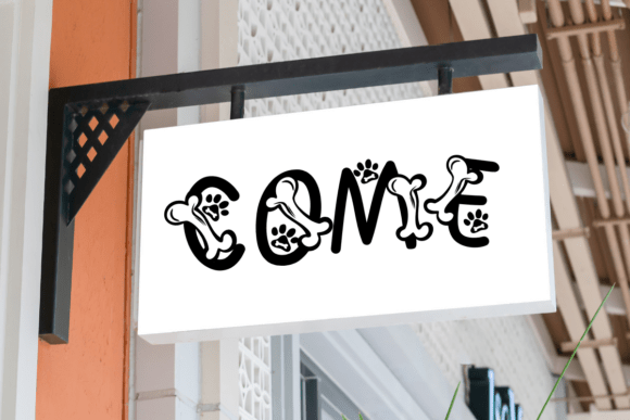 Dog Pet Font - Preview 4