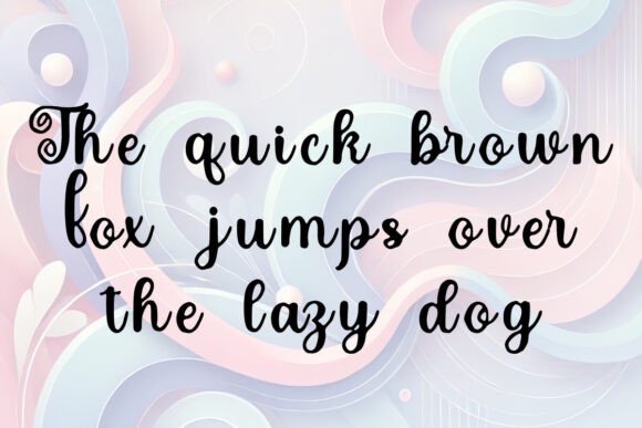 Fancy Pants Font - Preview 2