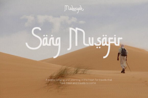 Madaniyah Font PNG with transparent background - Preview 3
