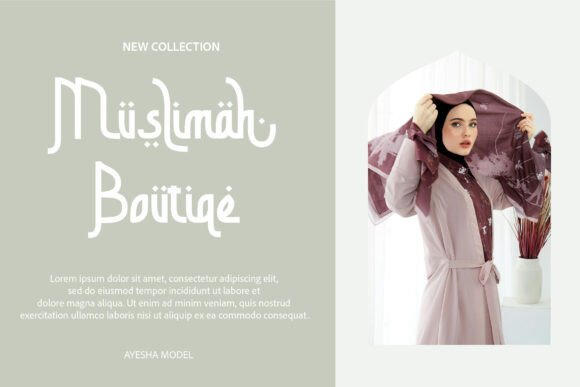 Madaniyah Font PNG with transparent background - Preview 4