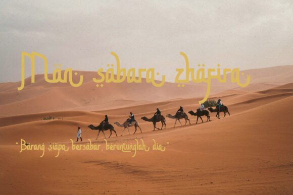 Madaniyah Font PNG with transparent background - Preview 6