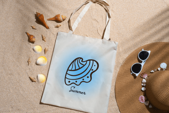 Shellfish Summer Font PNG with transparent background - Preview 3