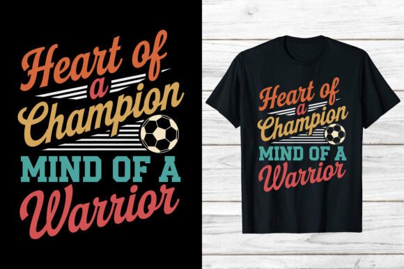 Preview of Soccer Sport Shirt Design Champion Eps T-shirt, sticker, and sublimation design