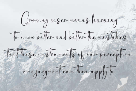 Autography Font - Preview 5