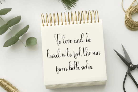 Beautiful Font - Preview 2