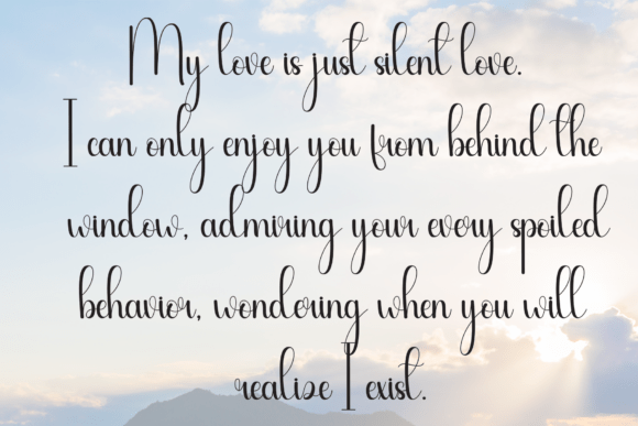 Beautiful Font - Preview 5
