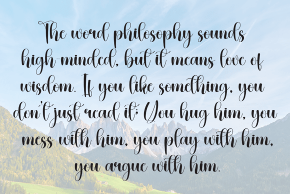 Beautiful Font - Preview 5