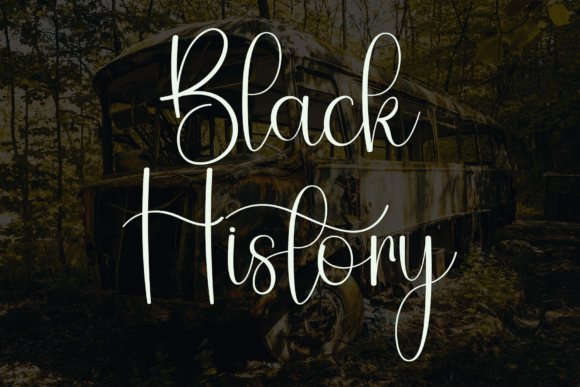 Beauty History Font - Preview 6