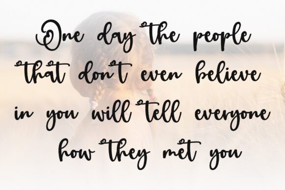 Beloved January Font - Preview 4