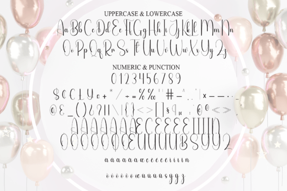 Birthday Font - Preview 6