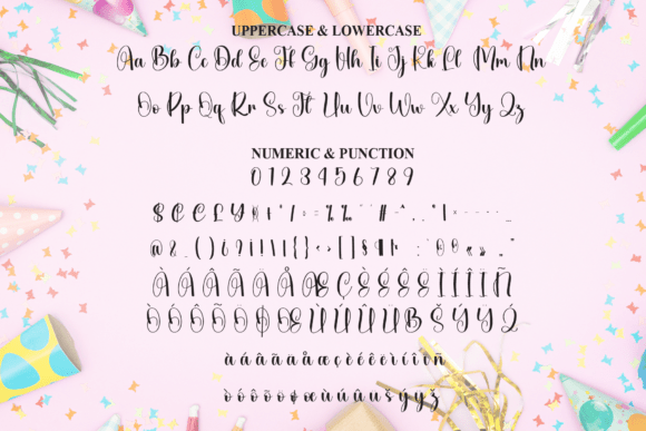 Birthday Font - Preview 6