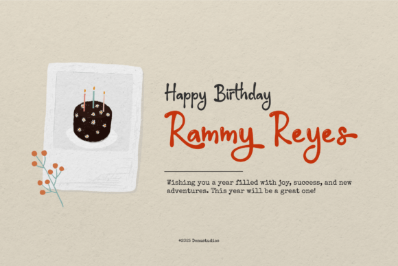 Bonyhumy Font - Preview 1