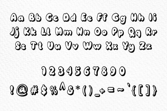 Bubble Pop Font - Preview 1