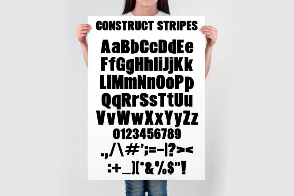 Construction Bundle Font - Preview 5