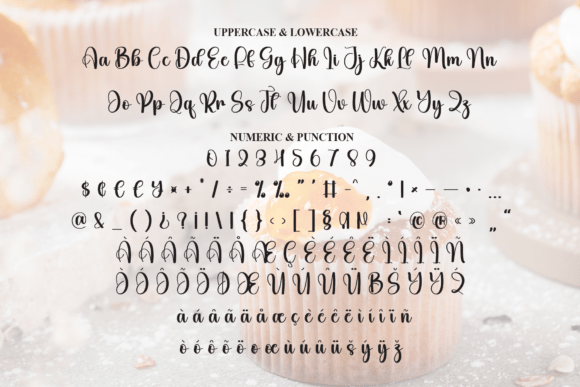 Cupcake Handmade Font - Preview 6
