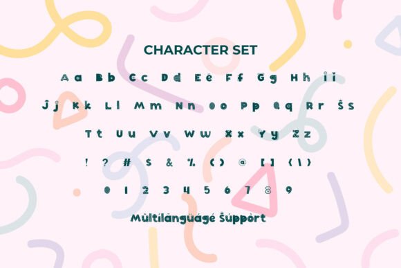 Cute Pola Font - Preview 4