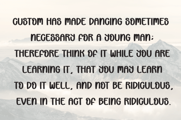 Digital Designer Font PNG with transparent background - Preview 5