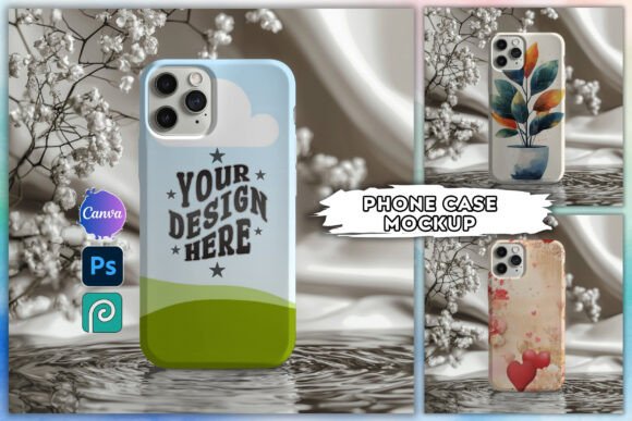 Drag and Drop Phone Case Template Canva