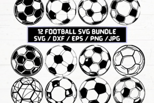 Football SVG, DXF, EPS, JPG, PNG · Creative Fabrica