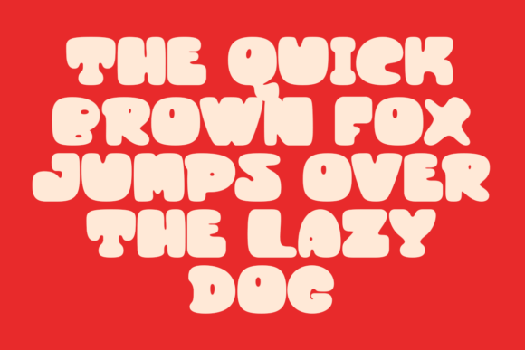 Gf Fatstar Font - Preview 1