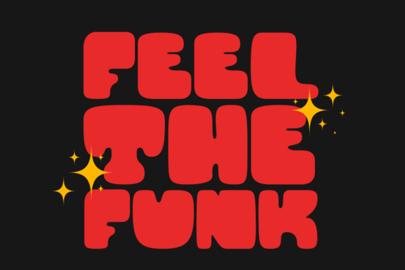 Gf Fatstar Font - Preview 2