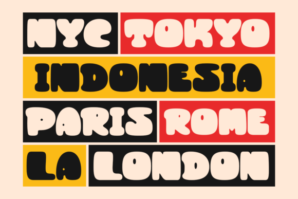 Gf Fatstar Font - Preview 4
