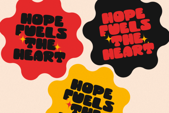 Gf Fatstar Font - Preview 5