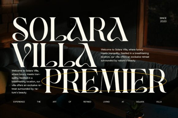 Glacia Font - Preview 5