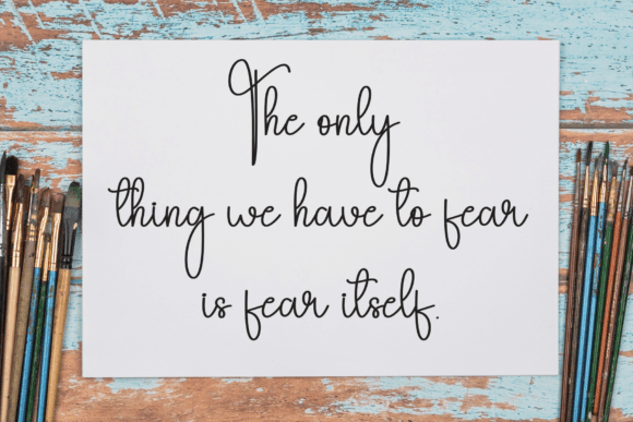 Handwritten Font - Preview 2