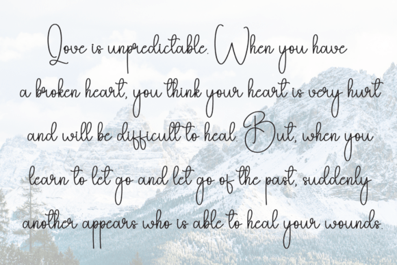 Handwritten Font - Preview 5
