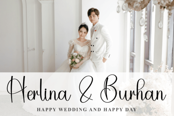 Husband Font - Preview 1