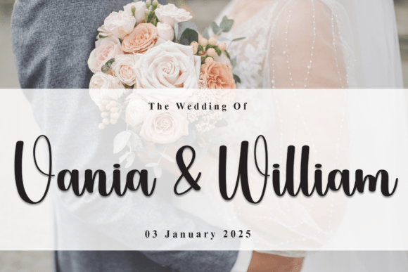 Lasting Font PNG with transparent background - Preview 1