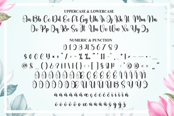 Lasting Font PNG with transparent background - Preview 6