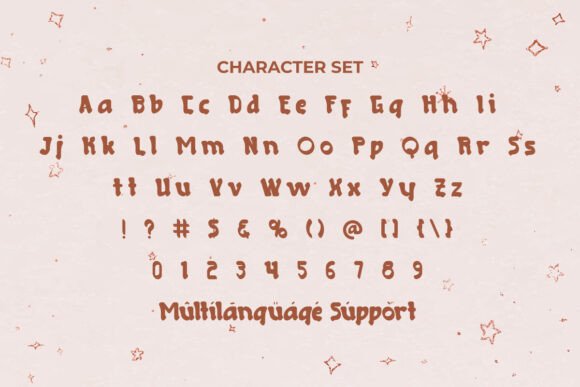 Little Elite Font PNG with transparent background - Preview 4